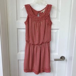 Max Studio Red Polka Dot Dress XS
